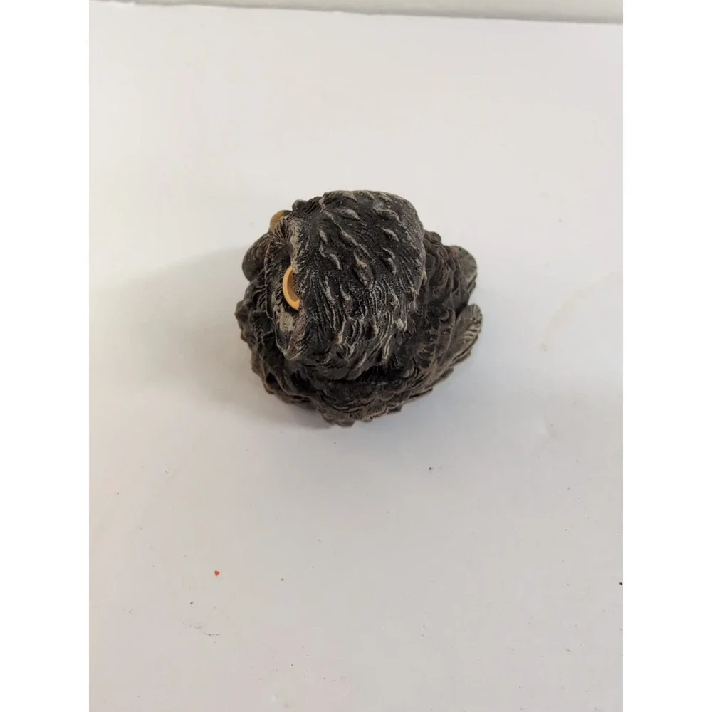 Vintage Resin Owl‎ Figurine